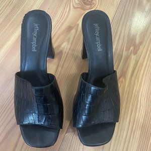 Jeffrey Campbell Black Wedges